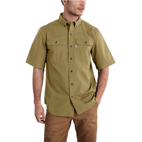 Buy Cheap Carhartt Foreman Solid Short-Sleeve Work Shirt | Camouflage.ca