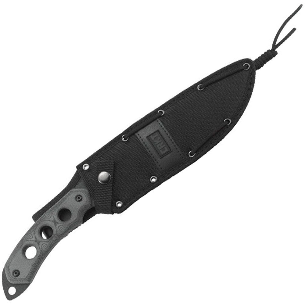 Karen Hood Chopper Survival Knife - Black | Camouflage.ca