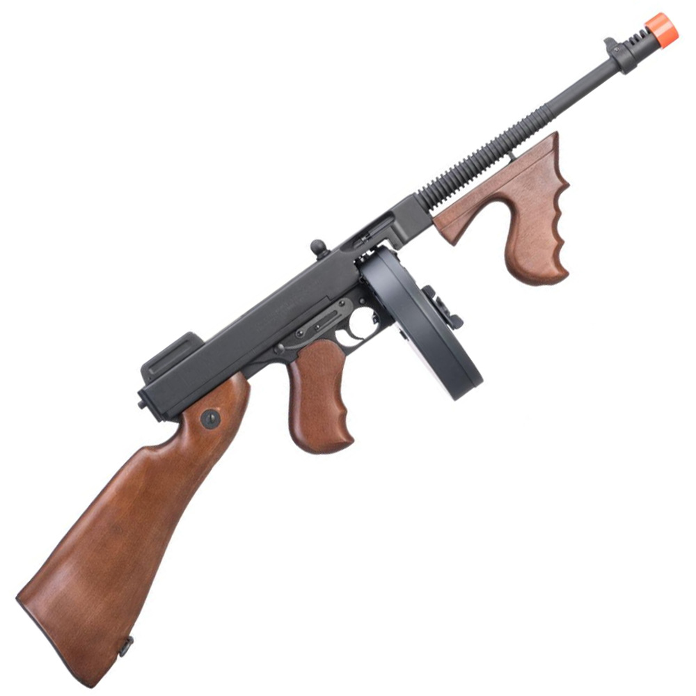 Cybergun Thompson Chicago Typewriter Airsoft AEG Rifle with Drum ...