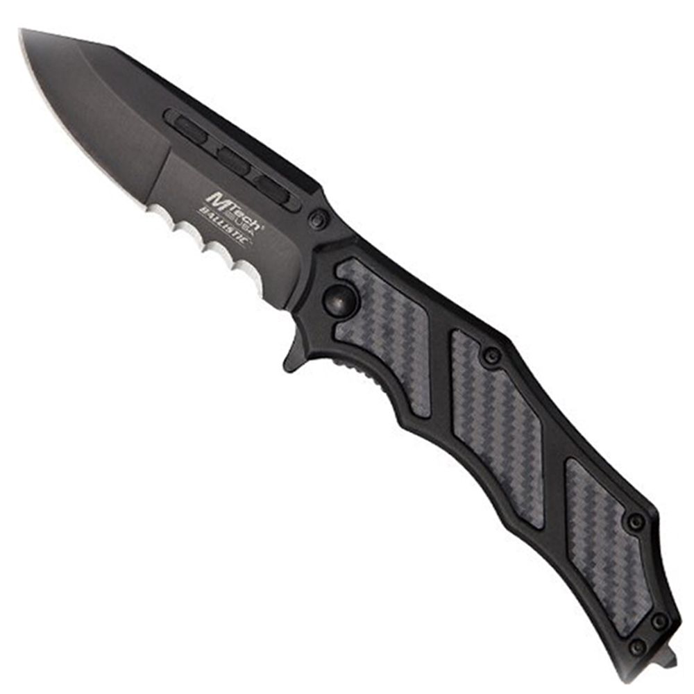 MTech USA Half Serrated Blade 5 Inch Folding Knife | camouflage.ca