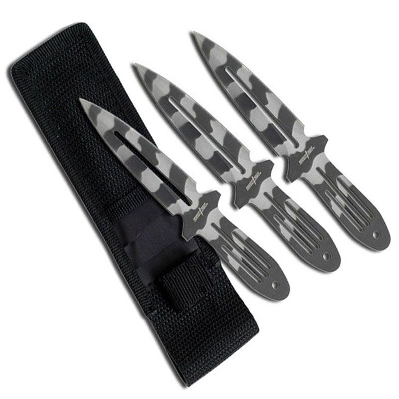 Perfect Point 6 Inch Overall Throwing Knife Set | camouflage.ca