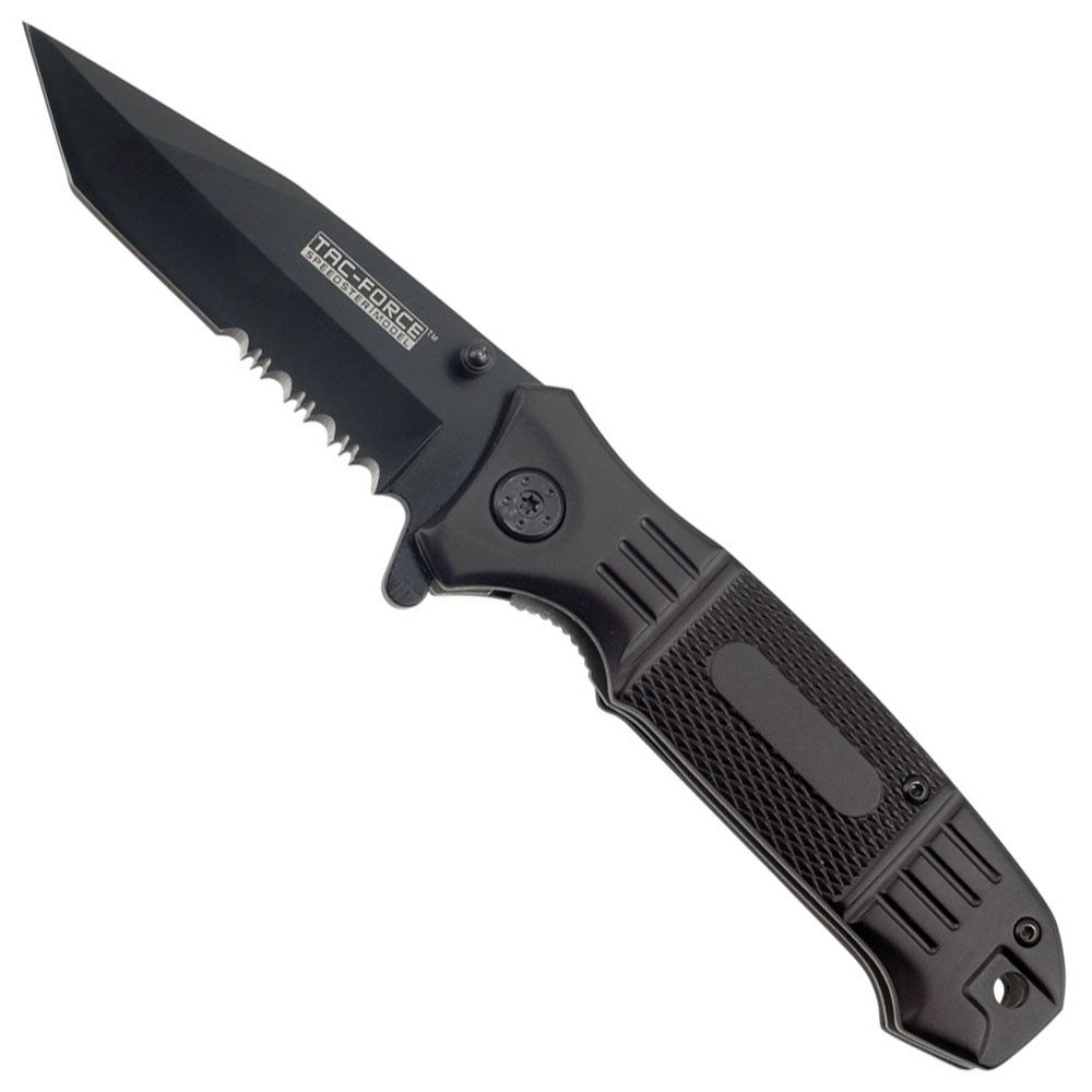 4.5 Inch Black Tanto Blade Folding Knife | camouflage.ca