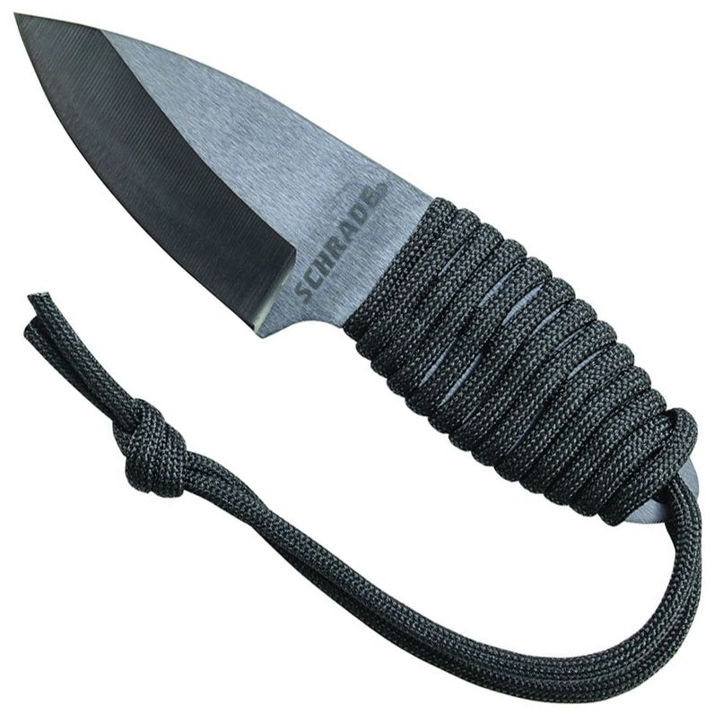 Schrade Small Ceramic 5.22 inch Fixed Blade Knife ...