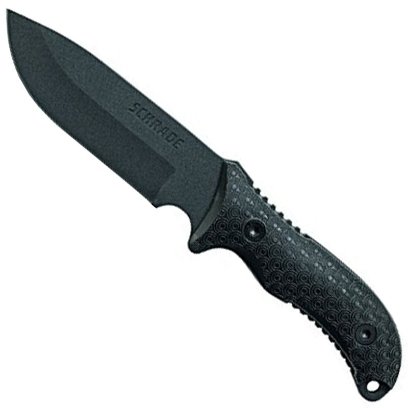 Schrade Frontier 1095 High Carbon Steel Blade Fixed Knife Camouflage.ca