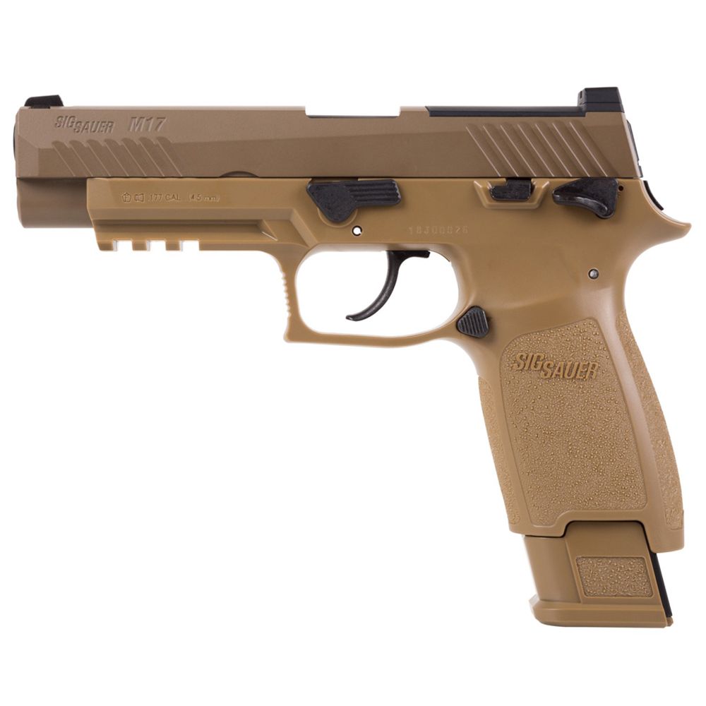 Sig Sauer M17 P320 Asp Co2 Pellet Pistol - Coyote Tan 