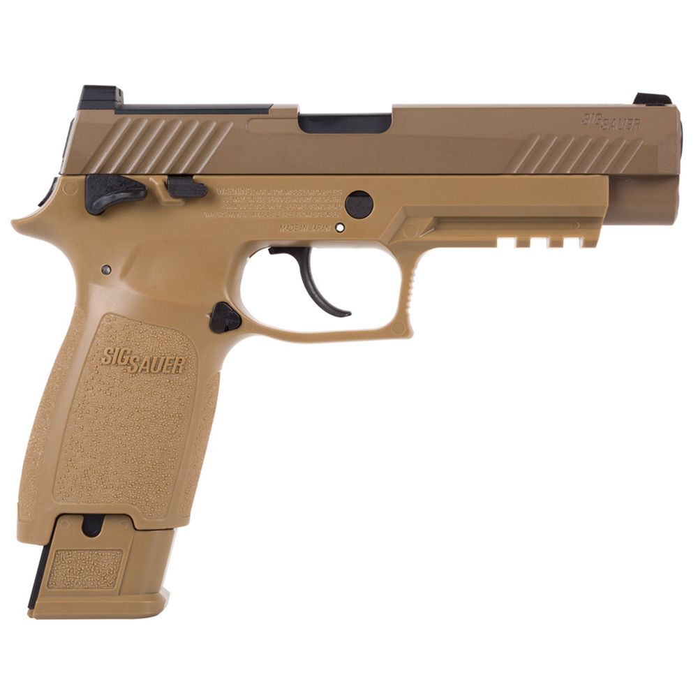 SIG Sauer M17 P320 ASP CO2 Pellet Pistol - Coyote Tan | Camouflage.ca