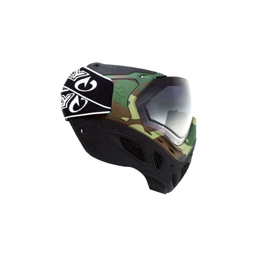 Sly Profit Black Woodland Paintball Mask Goggles camouflage.ca