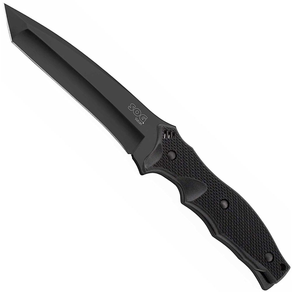 Sog Vulcan Black TiNi Fixed Blade Knife | camouflage.ca