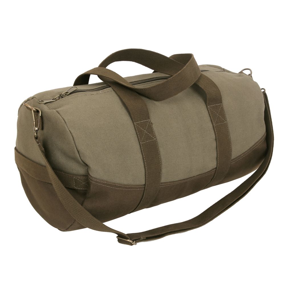 duffle bag with end pockets