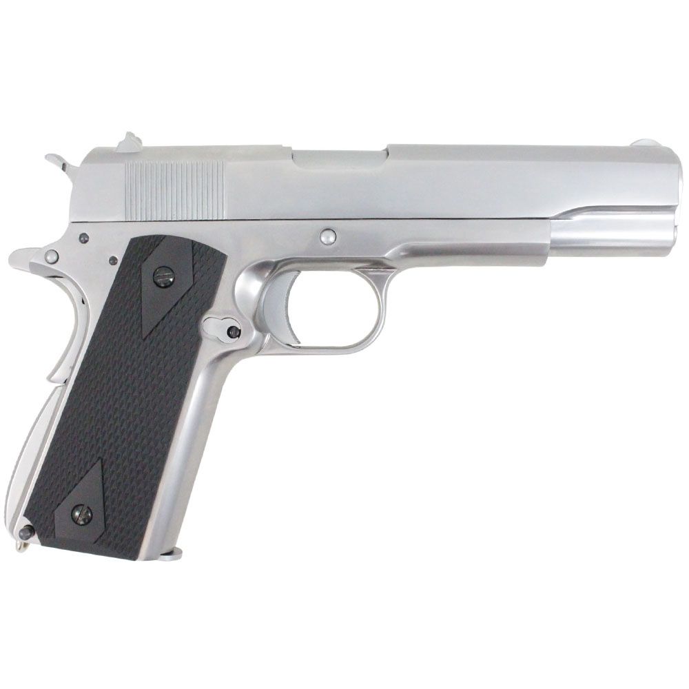 We 1911 Full Metal Gbb Chrome Airsoft Pistol Camouflageca 3951