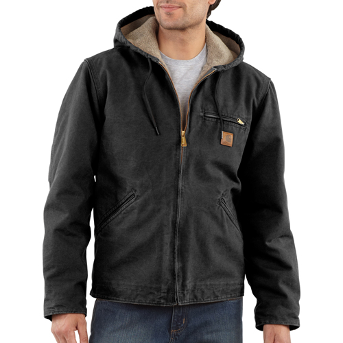 Buy Cheap Carhartt Sandstone Sierra Jacket-Sherpa Lined | Camouflage.ca