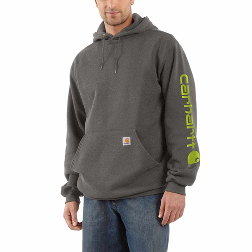 Carhartt Midweight Hooded Logo Sweatshirt | Camouflage.ca