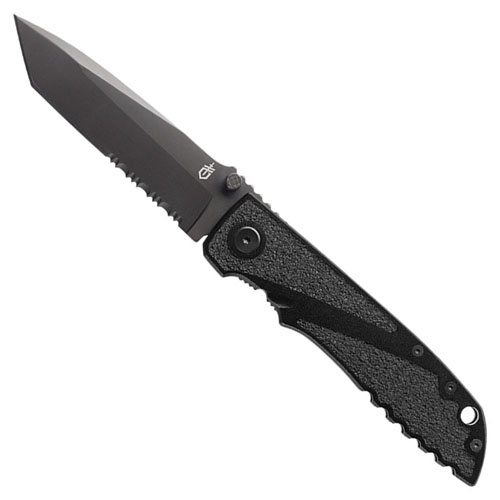 Gerber 31-000372 Icon Tanto Serrated Edge Folding Knife | Camouflage.ca