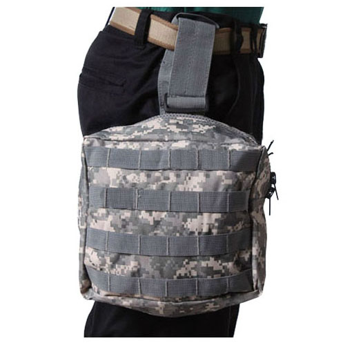 Heavy-duty Military Leg And Waist Pouch Carrier ACU Bag | Camouflage.ca