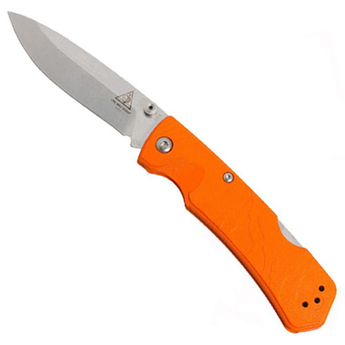 Lone Wolf Mini-Landslide Orange Handle Folding Knife | camouflage.ca