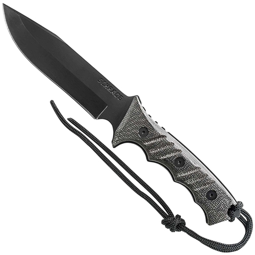 Schrade Extreme Survival Full Tang Clip Point Blade Fixed Knife ...