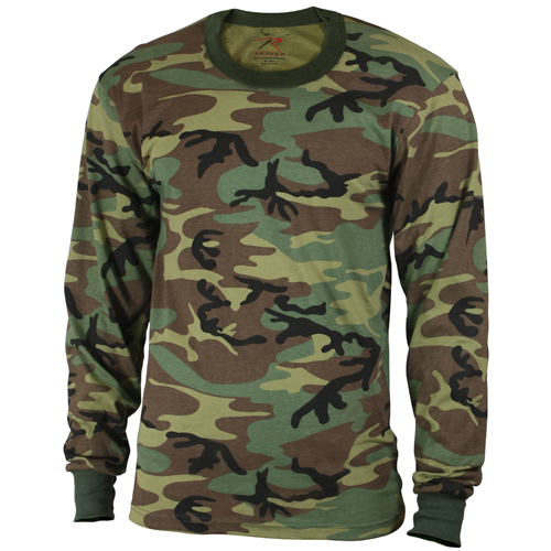 Kids Long Sleeve Camo T-Shirt | Camouflage.ca