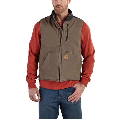 Download Buy Cheap Carhartt Sandstone Mock-Neck Sherpa Lined Vest ...